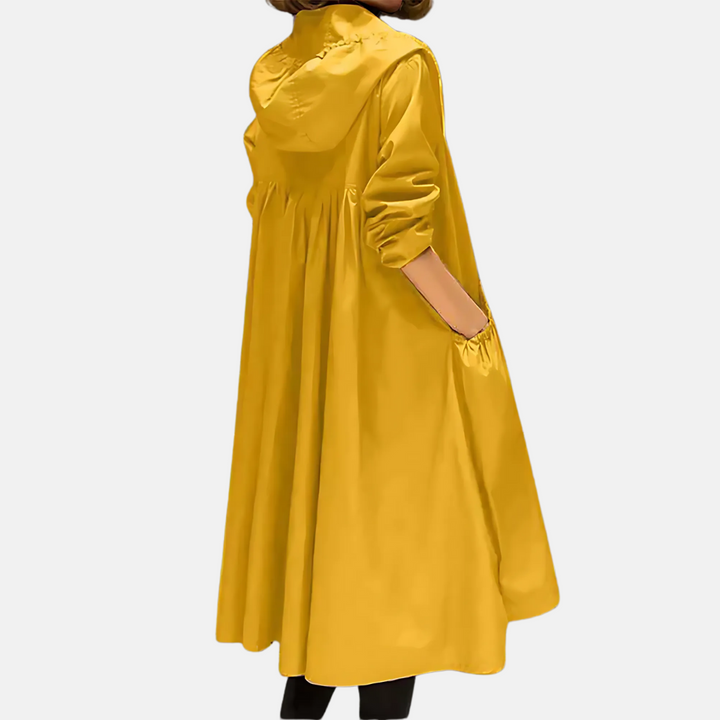 Anna | Hooded Knee Length Jacket