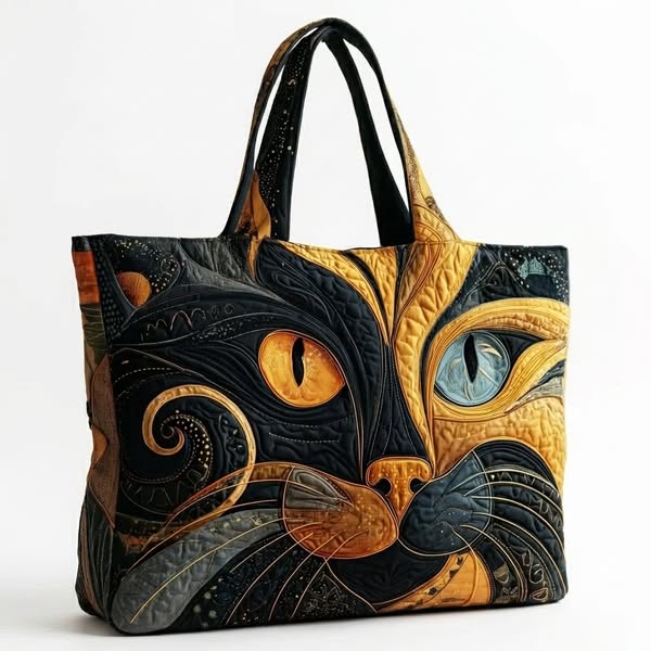 Artisanal Bag - Mystic Cat
