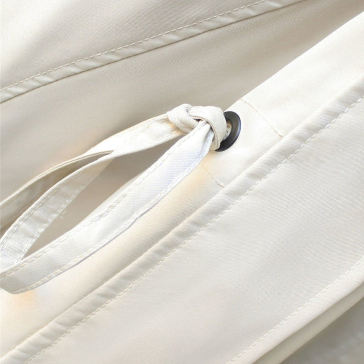 Laluna | Modern Two-Tone Trench Coat