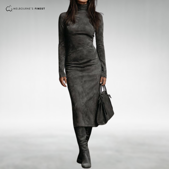 Victoria™ Elegant Midi Dress