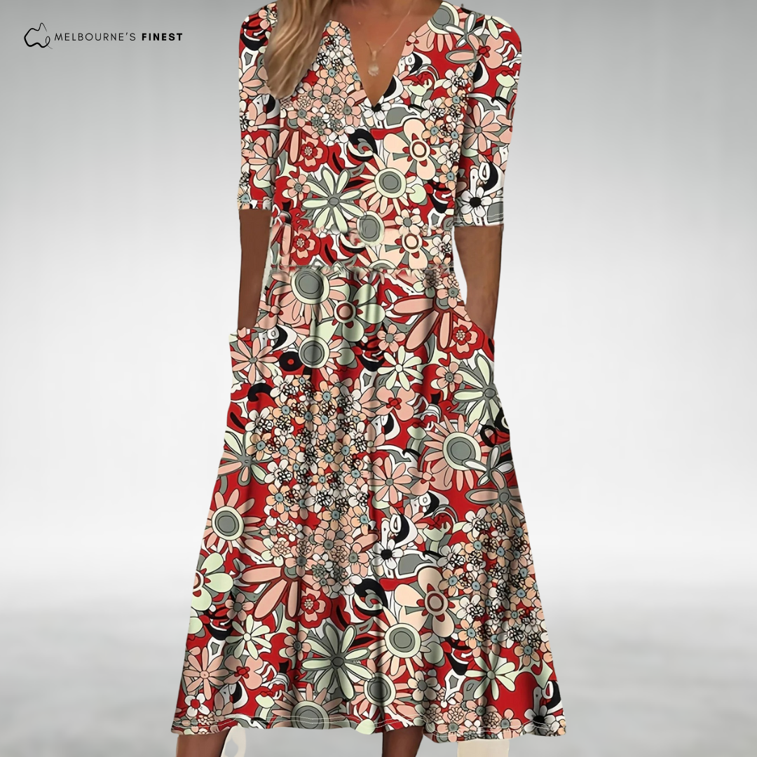 Norah™ Floral Midi Dress