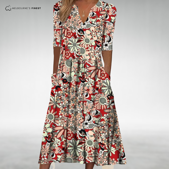 Norah™ Floral Midi Dress