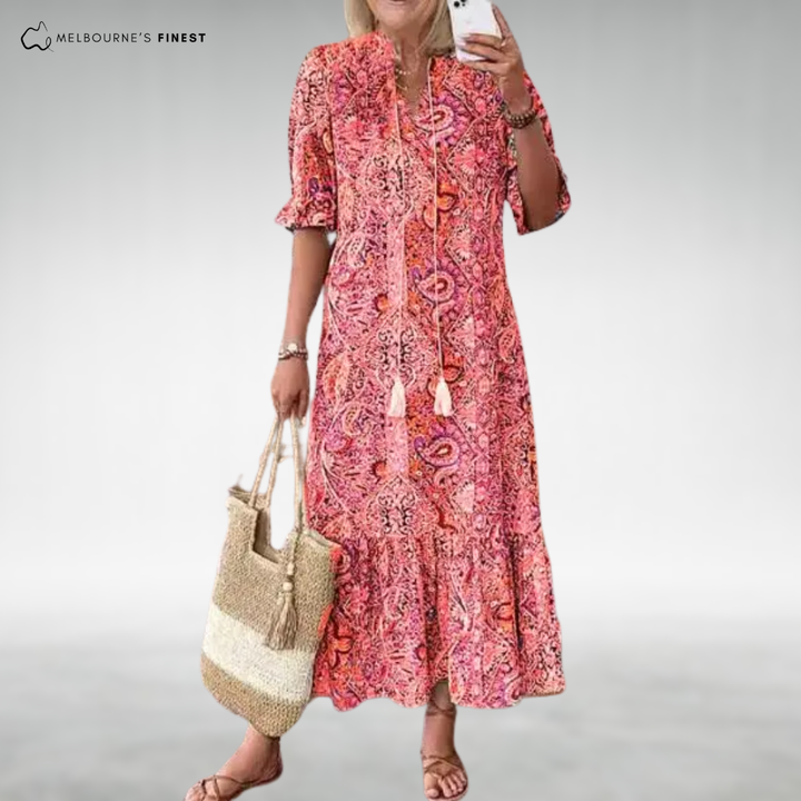 Verena™ Elegant Boho Maxi Dress