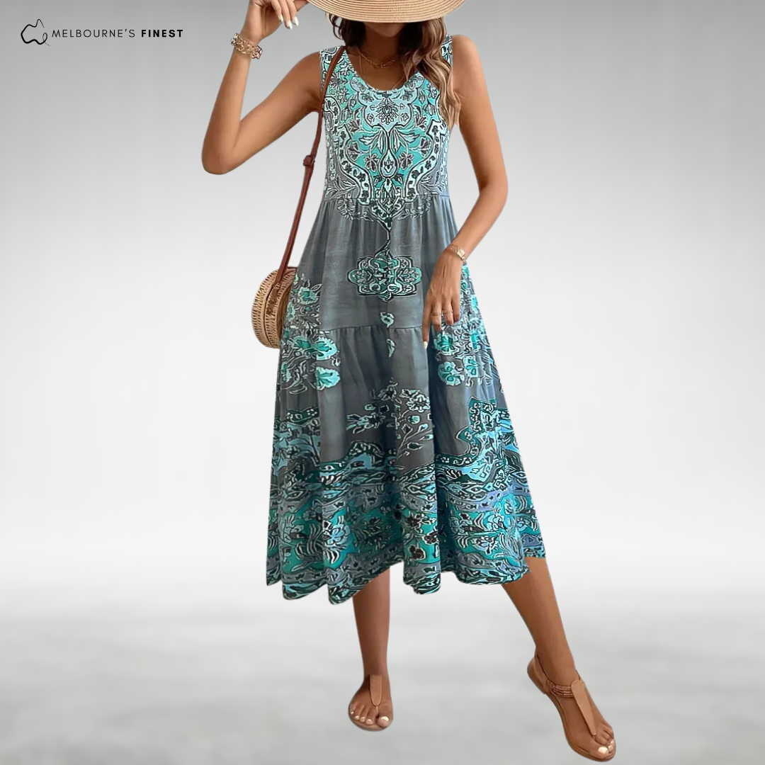 Trudy™ Boho Midi Dress