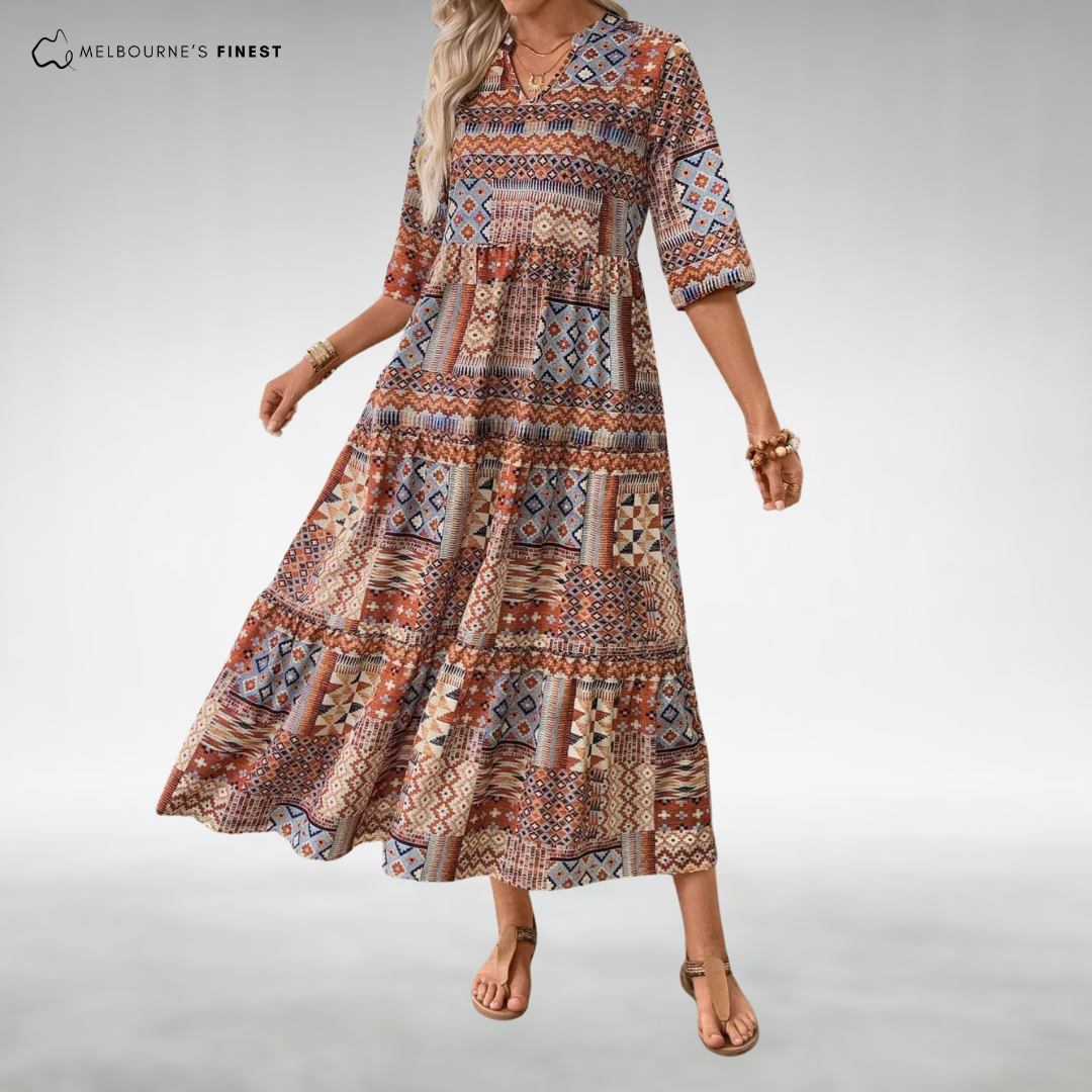 Teresa™ Elegant Boho Maxi Dress