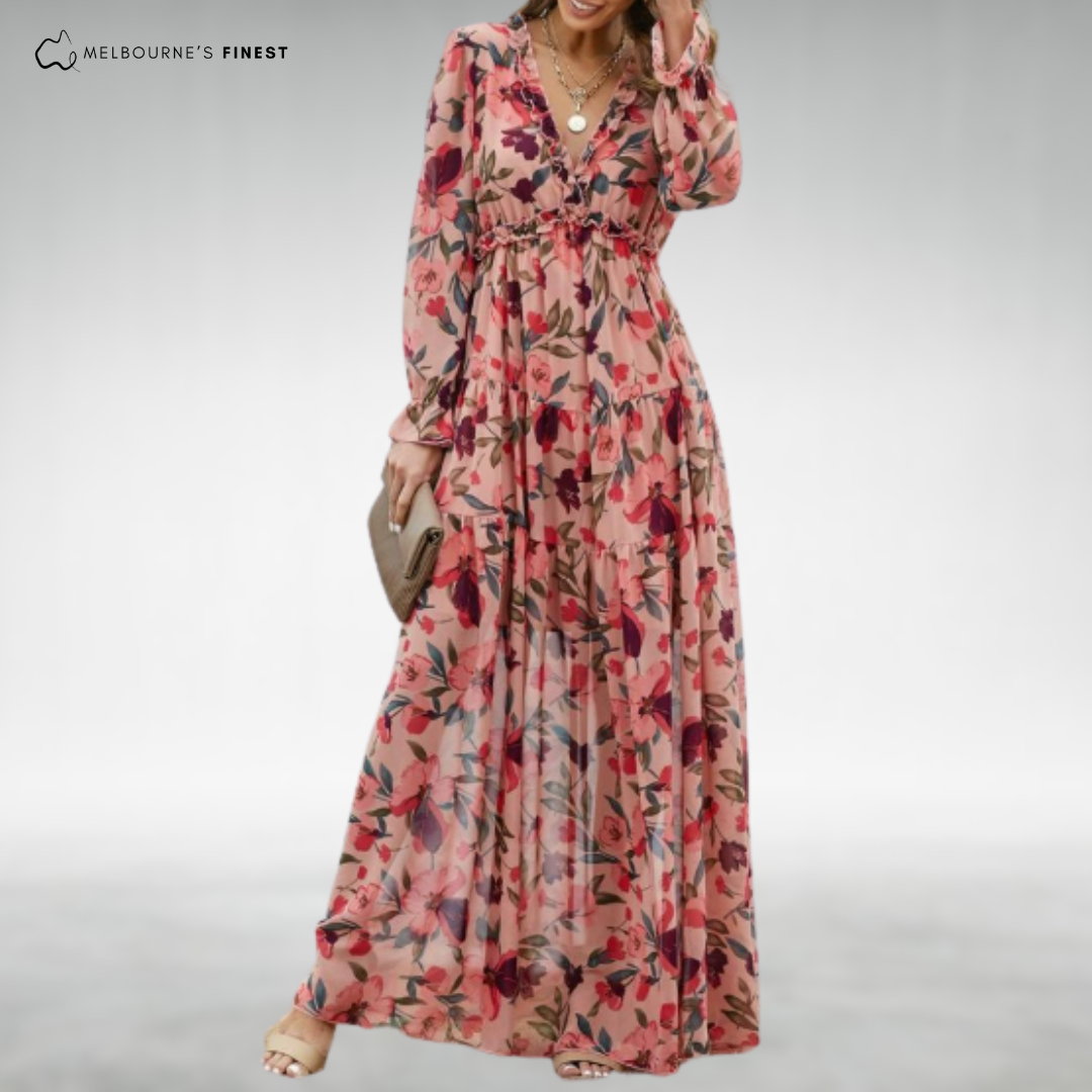 Madeleine™ Floral Boho Maxi Dress