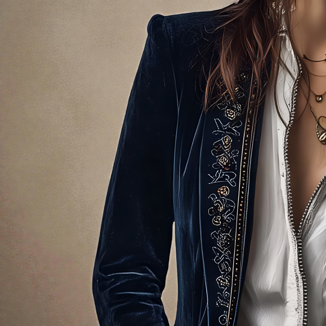 Elise™ | Luxe velvet jacket