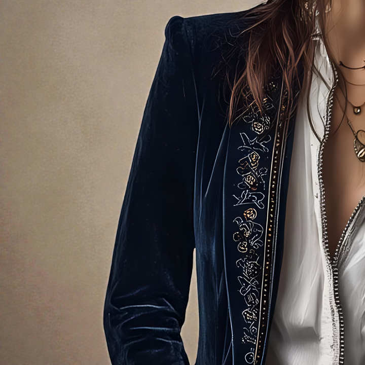 Elise™ | Luxe velvet jacket