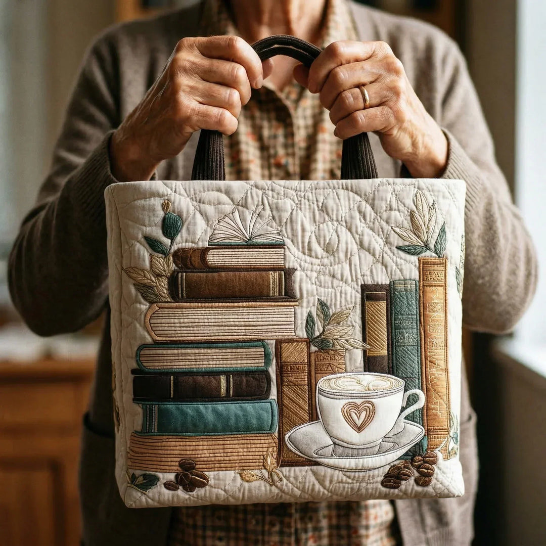 Artisanal Tote Bag - Coffee Chapter