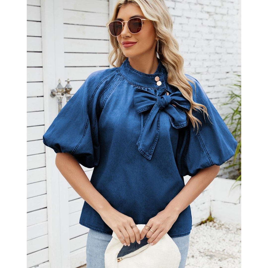 Tamara | Denim top