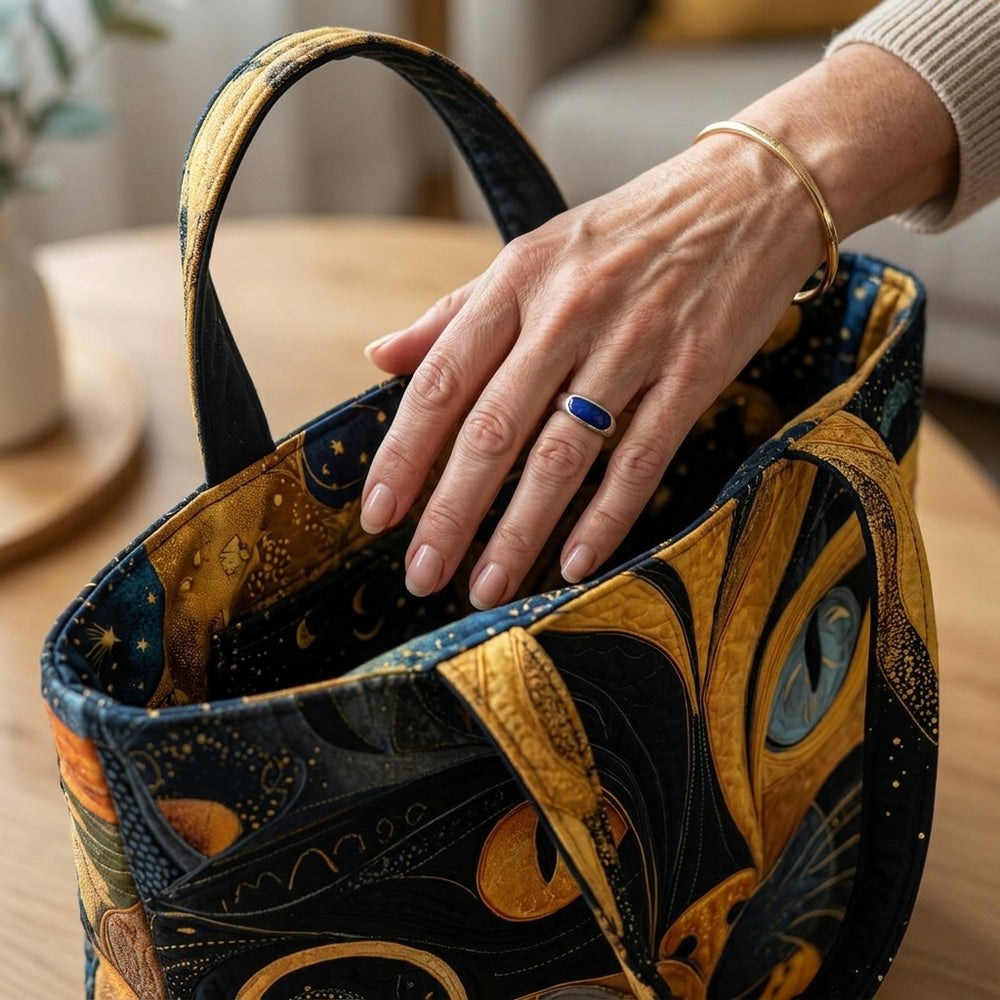 Artisanal Bag - Mystic Cat